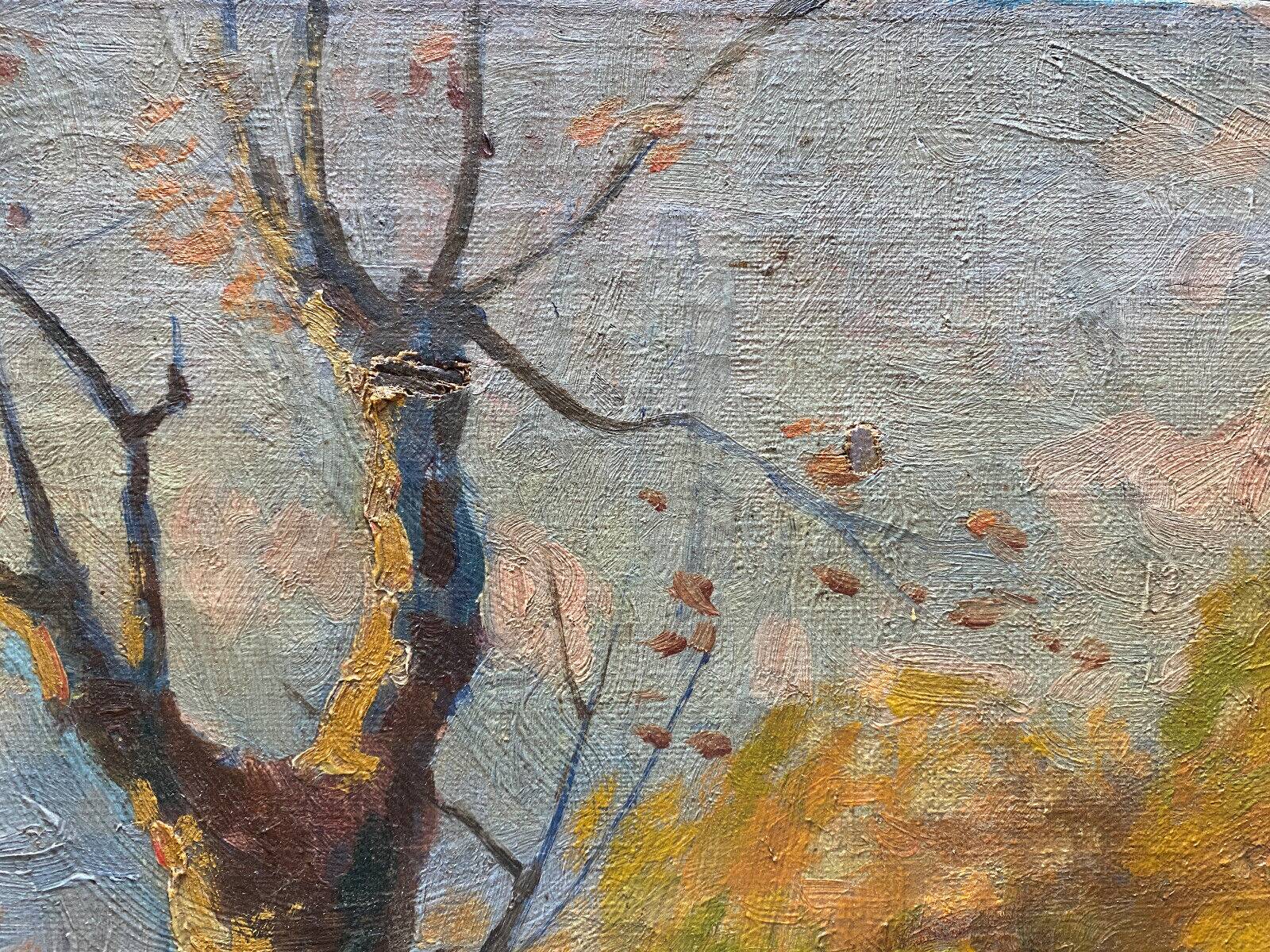 HST painting "A corner of Provence" impressionist nineteenth century signed?