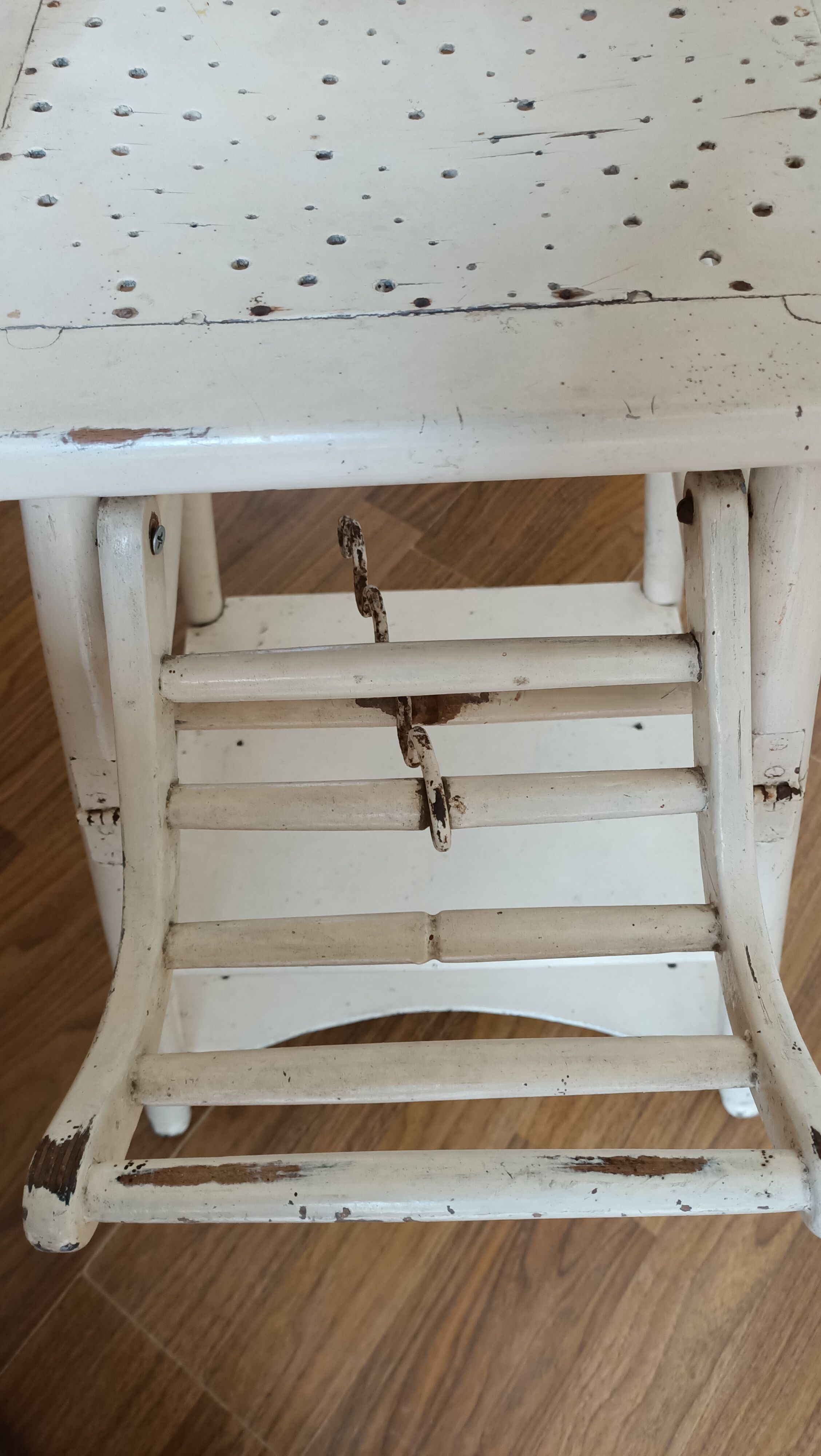 Old high chair child