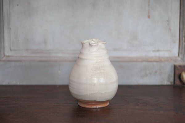 Pichet en grès signé vintage, cruche, broc, cuisine, collection