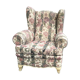 Paire de fauteuils style anglais