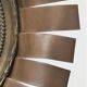 Copper and brass flower mirror by Vinay 60s