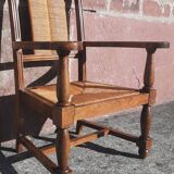 Straw chair (seat and backrest)