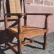 Straw chair (seat and backrest)