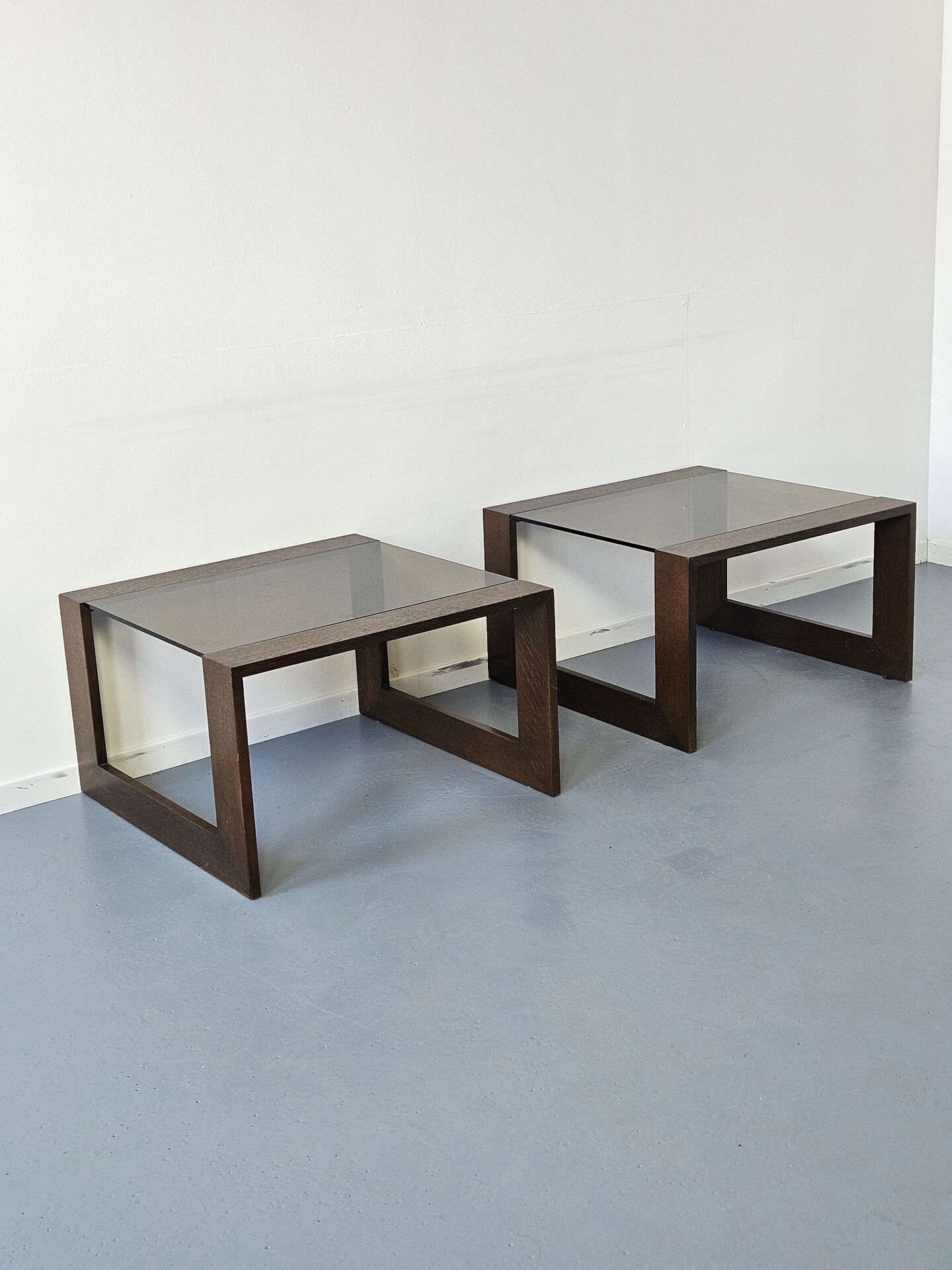 Vintage coffee table or side tables, 1970s.