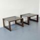 Vintage coffee table or side tables, 1970s.