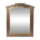 Miroir graphique de Belgo Chrome, Belgique, années 1980.