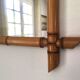 Miroir de barbier façon bambou