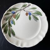 Dessert plates Sarreguemines Renaud and Clermont