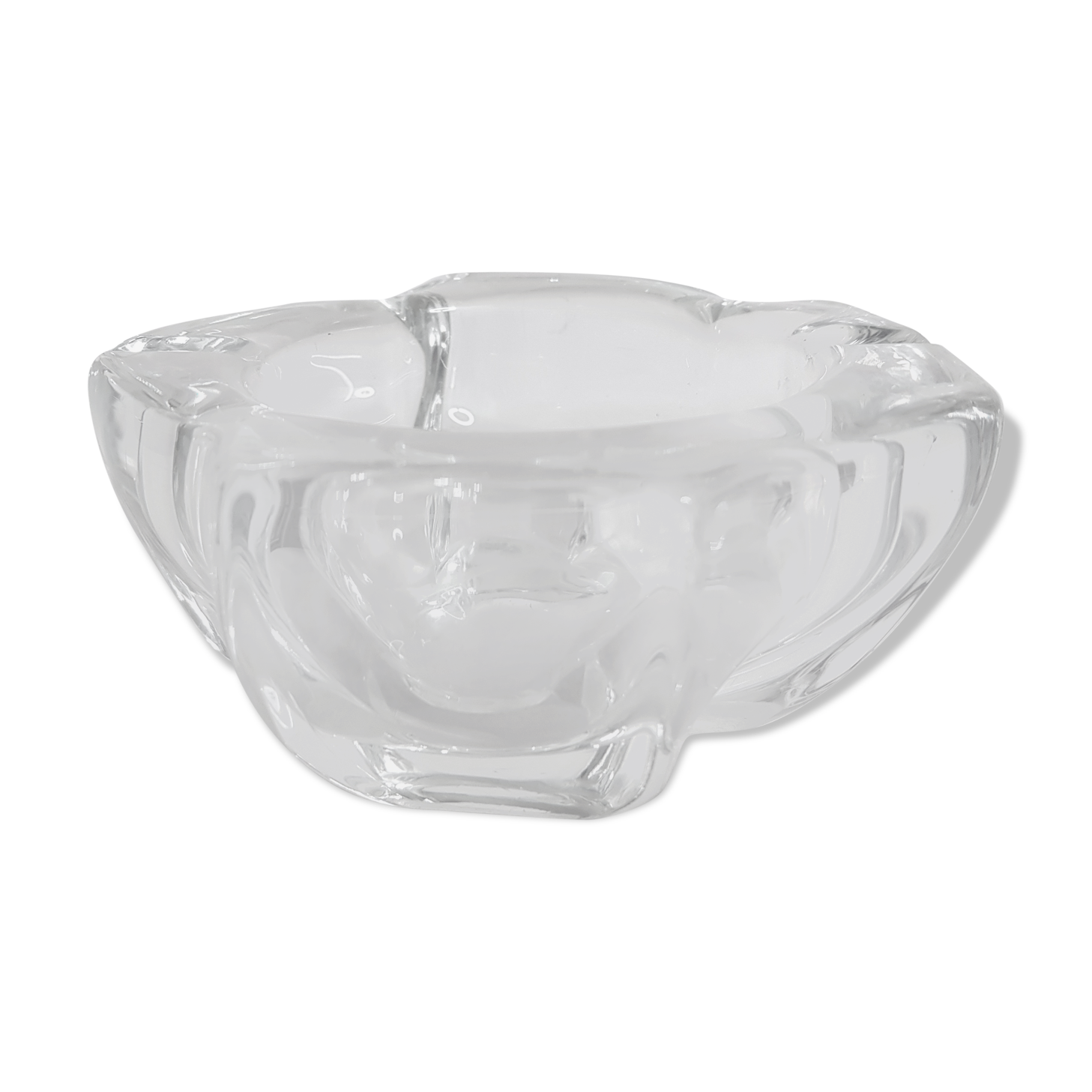 Crystal ashtray by Daum France 1960