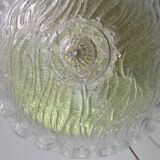 "The Crown" Charming Italian Murano Glass Ceiling Fixture, Murano, 1970