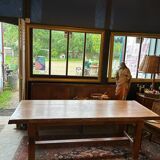 Oak farmhouse table