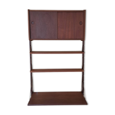 Teak wall shelves Ergo, Vintage Scandinavian 1960s