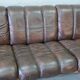 Mid-Century Teak and Leather 3-Seater Sofa from Ekornes, 1970s