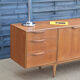 Enfilade par McIntosh en teck clair * 201,5 cm