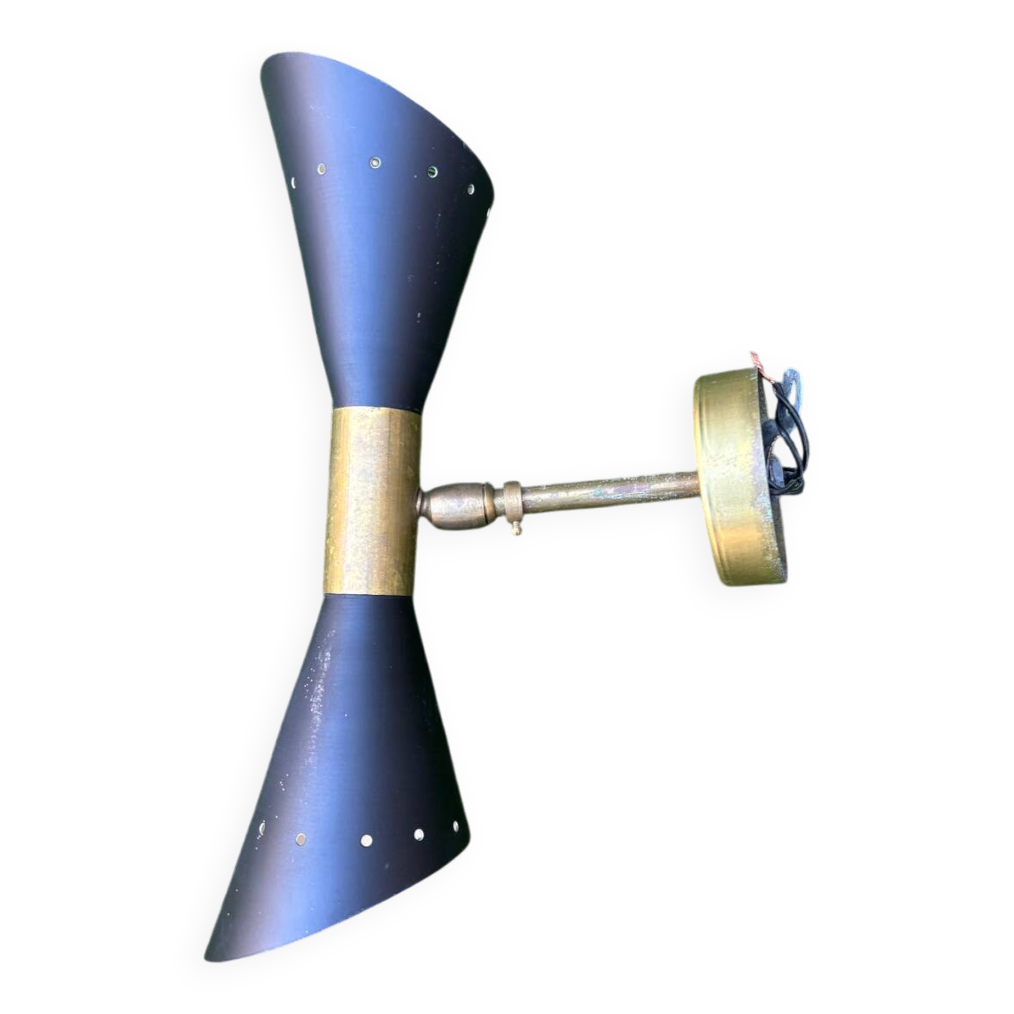 Applique murale « Papillon » style mid-century Stilnovo