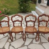 Antique Louis Philippe style chairs