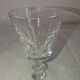 Five faceted glasses, caton collection, Saint-Louis crystal factory