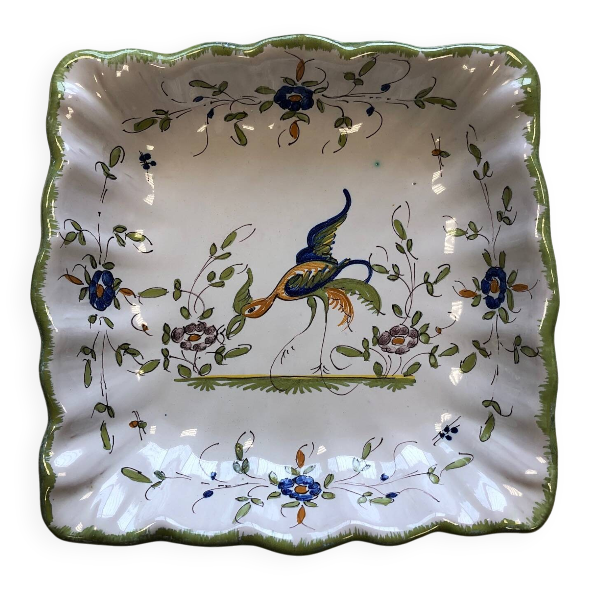 Dish from moustier - perfect condition