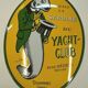enamelled plate sardines YACHT CLUB