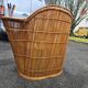 Bench rattan armchair model tablet phone 1960