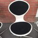 Vintage plywood swivel chairs by Elmar Flötotto - 1960