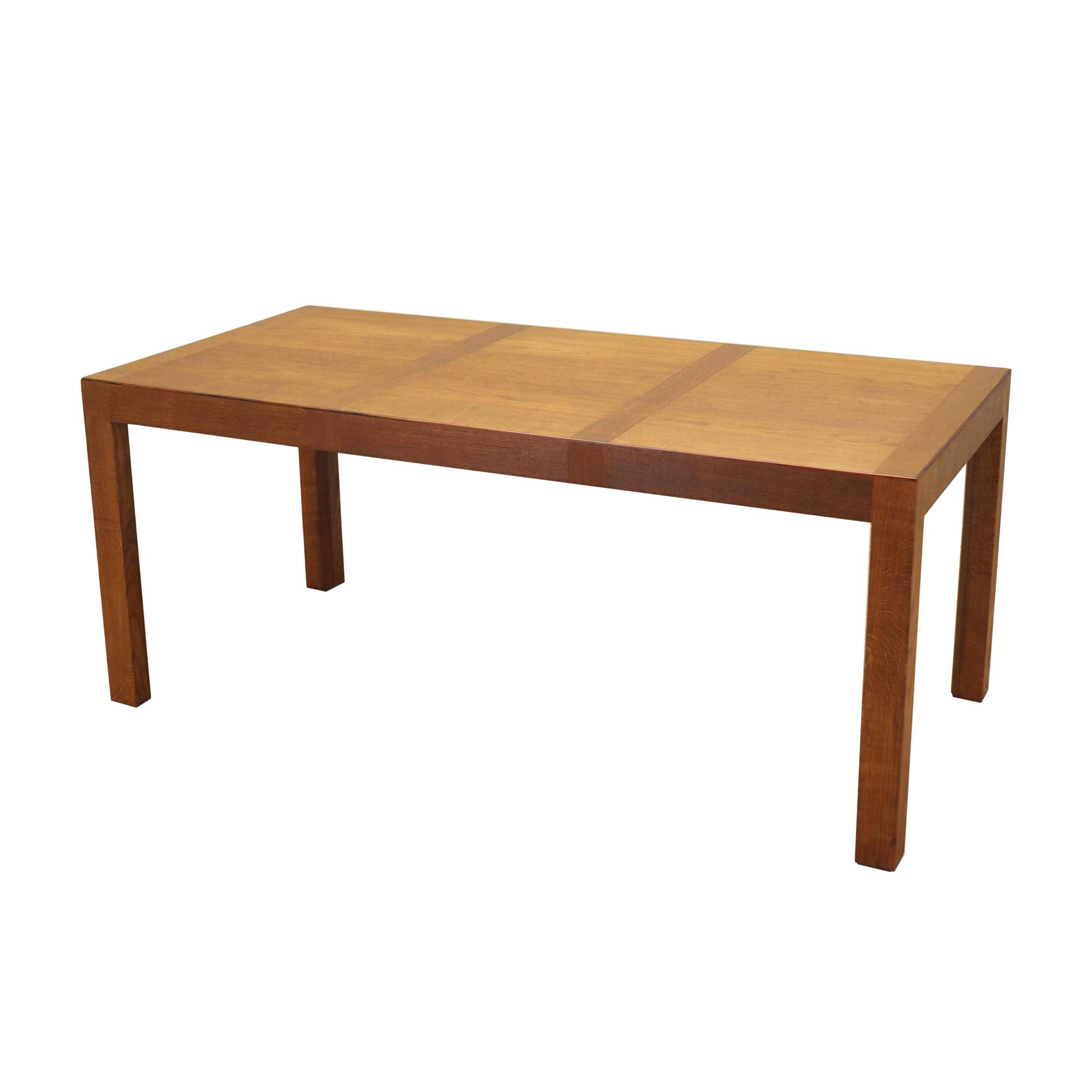 Oak table, Danish design, 1970s, production: Denmark