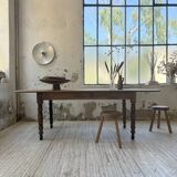 Oval farmhouse table 250cm pine