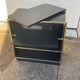 Vintage black and gold TV cabinet from the 70s/80s