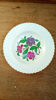Serving dish flower pattern