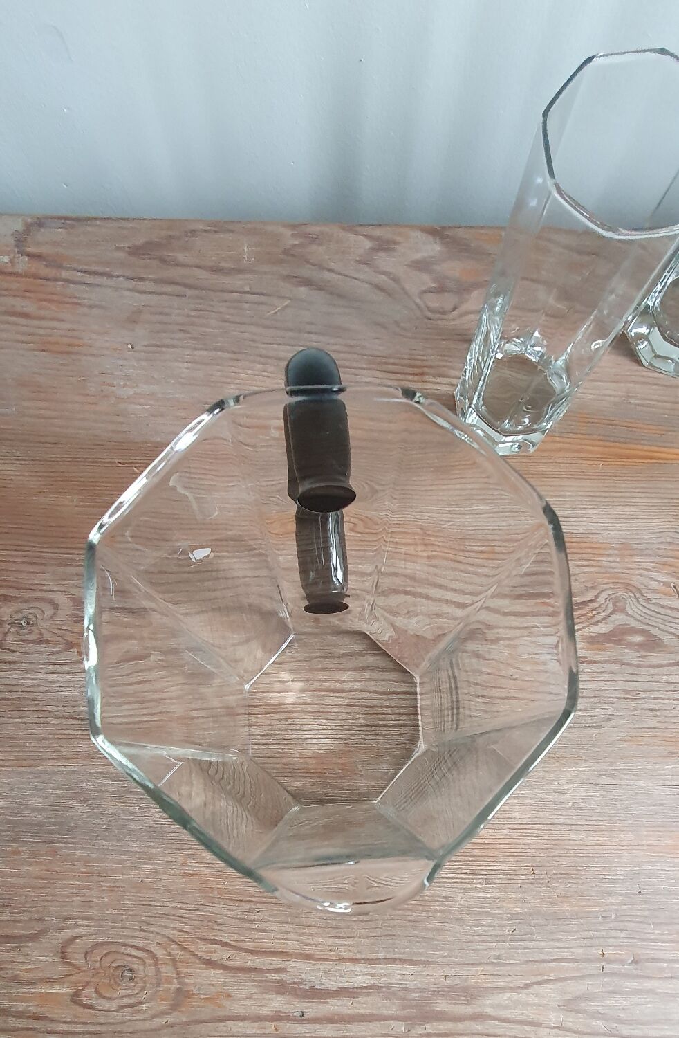 Carafe and 6 glasses Octime