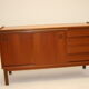 Danish wall cupboard with desktop