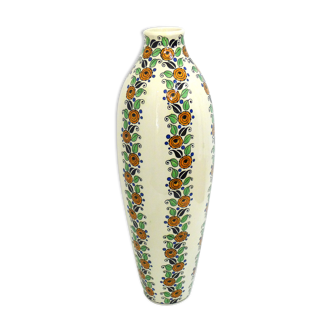 Art Deco vase by Charles Catteau, for Boch