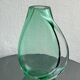 Huge green vase in Murano glass from artisan masters, Flavio Poli 1970's