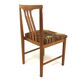 Set of 6 oak chairs, Sweden, 1960