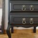 Chiffonnier vintage noir