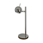 Lampe de bureau Eyeball Vintage Chrome - Kenwell (Space Age 70s/80s)