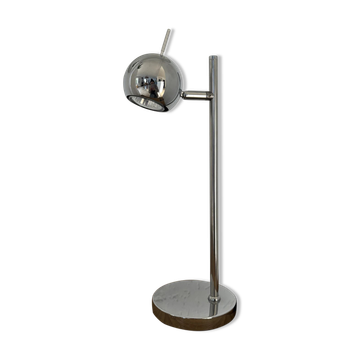 Eyeball Desk Lamp Vintage Chrome - Kenwell (Space Age 70s/80s)