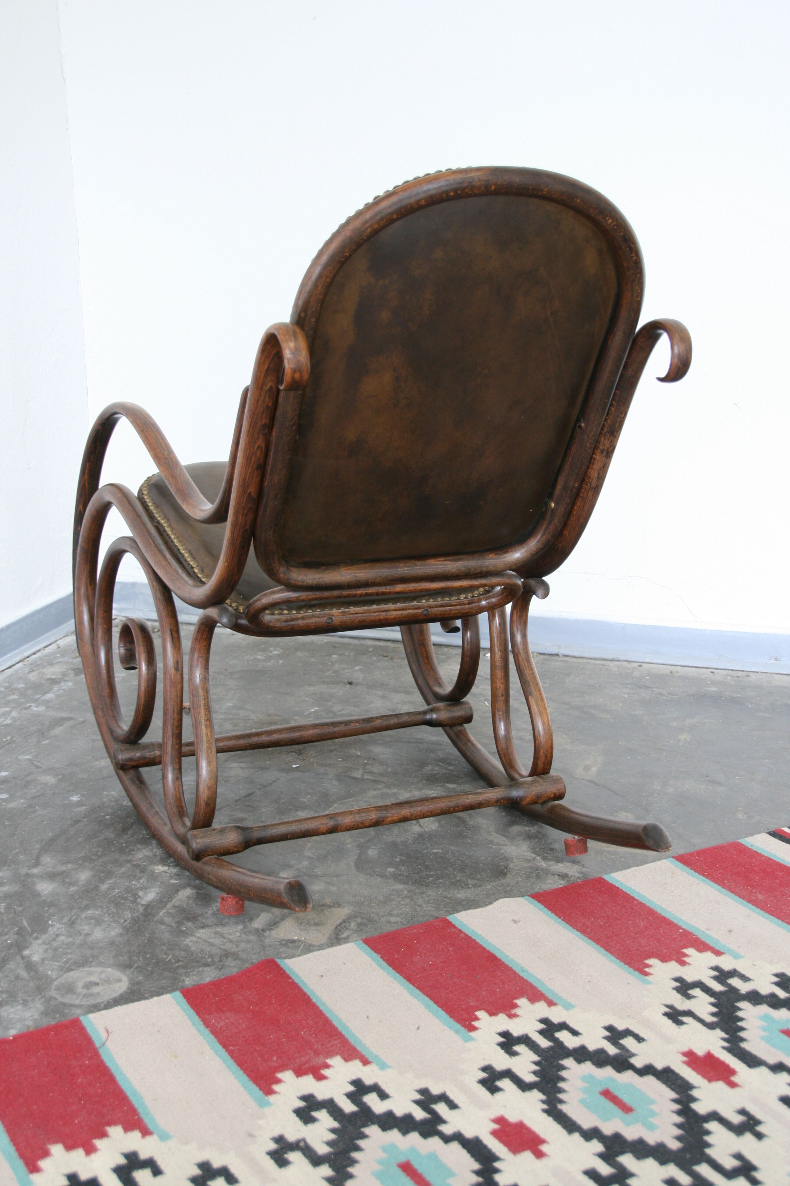 Vintage bentwood rocking chair