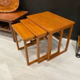 Scandinavian nesting table BRDR Furbo 1970