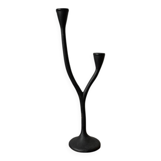 Cast iron candlestick from the 1970s