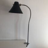 Large vintage 1950s industrial workshop factory lamp - 75 cm