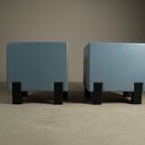 Paire de fauteuils « Moji » de Shigeru Uchida pour Poltrona Frau