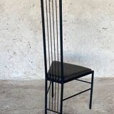 80s metal chair