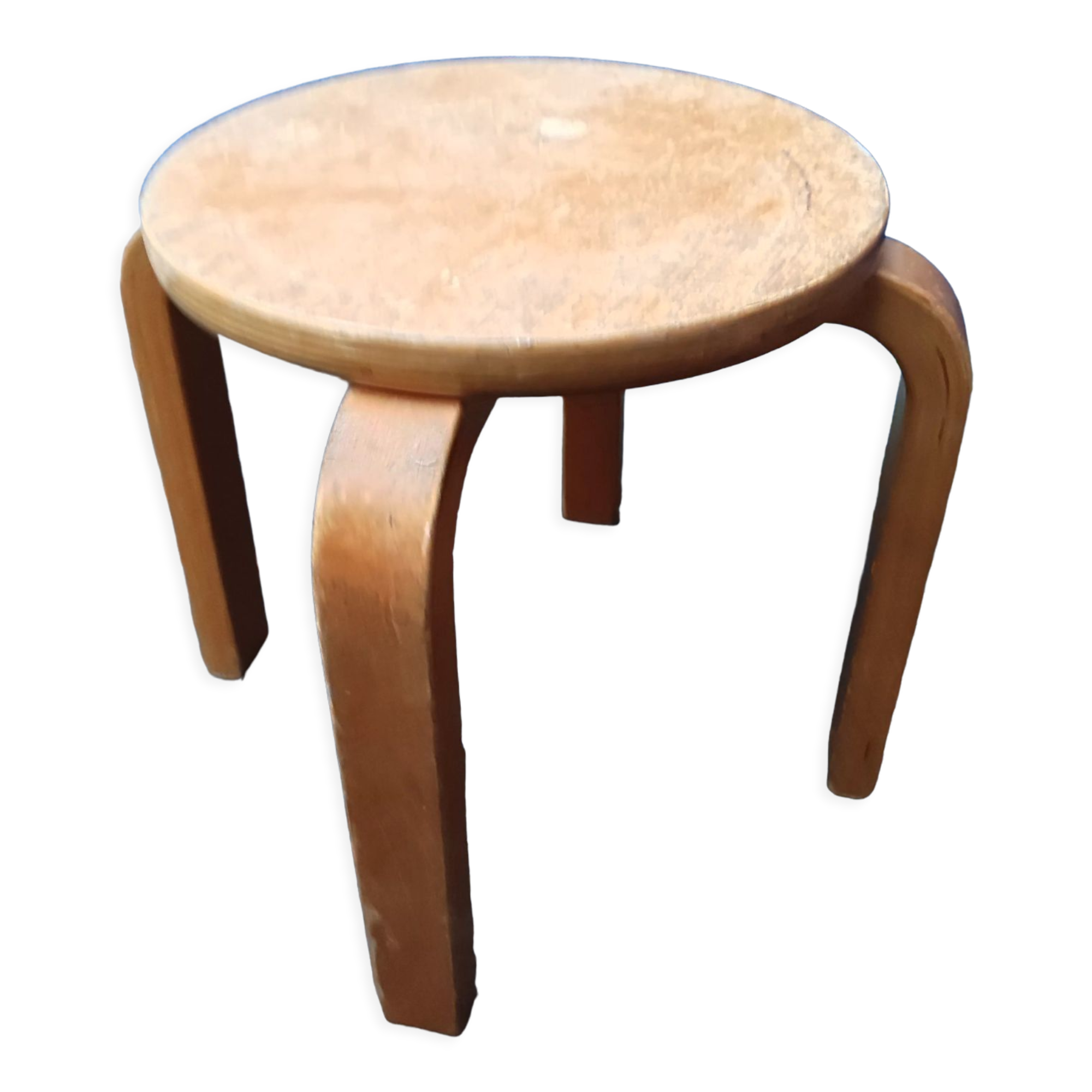 Children's wooden stool