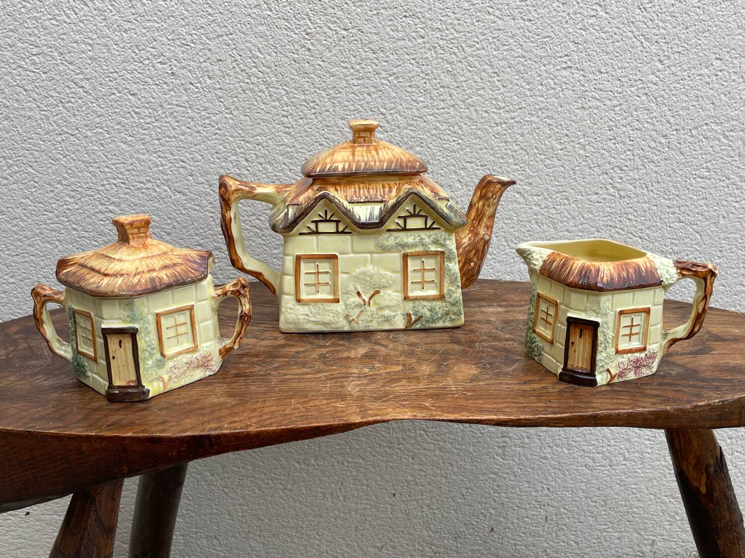 Staffordshire 3 Piece Tea Set