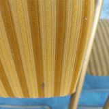 6 folding chairs Lafuma vintage 1970
