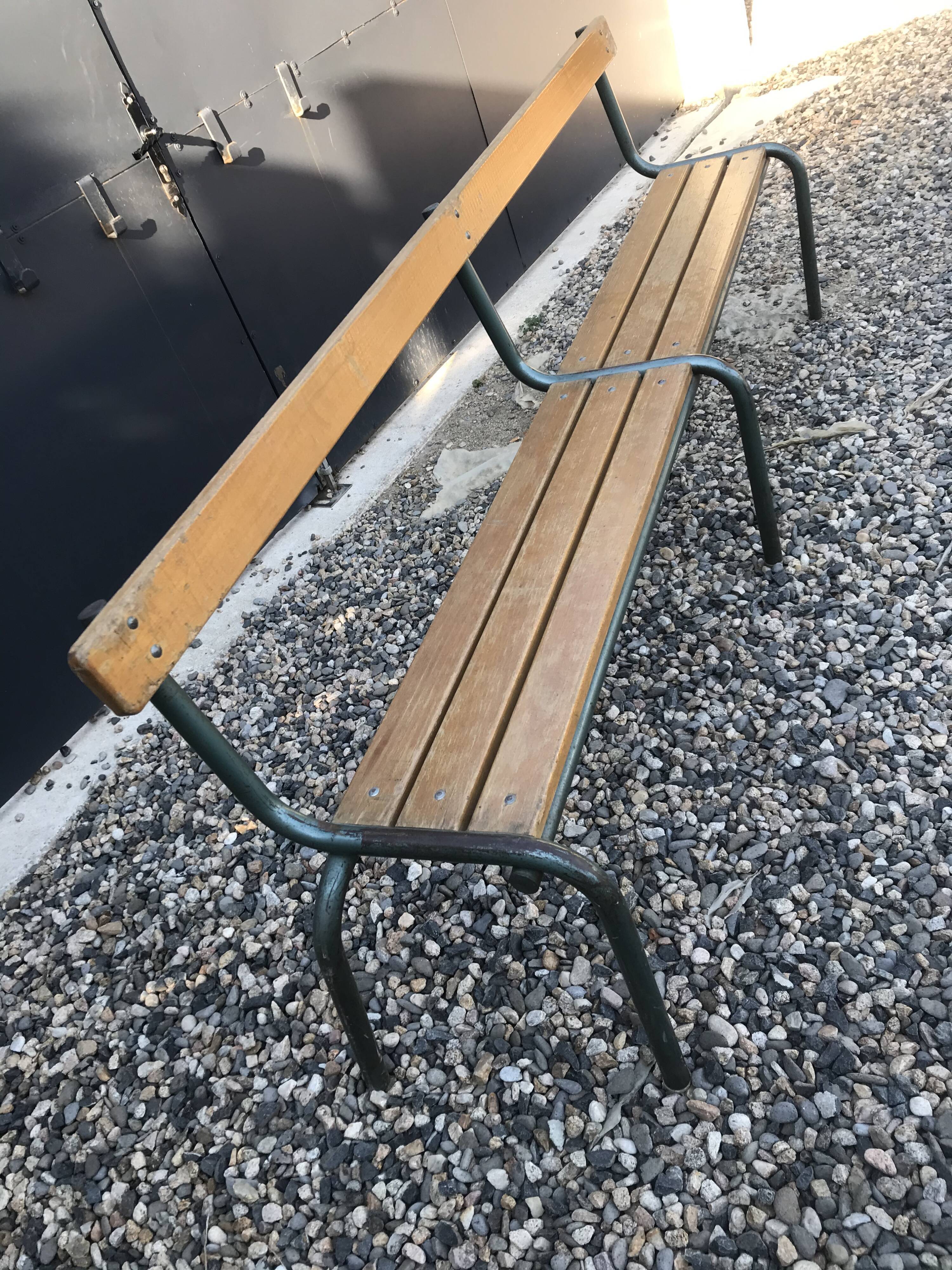 Two former Mullca school benches year 50