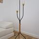 Vintage tripod floor lamp Maison Lunel 1950