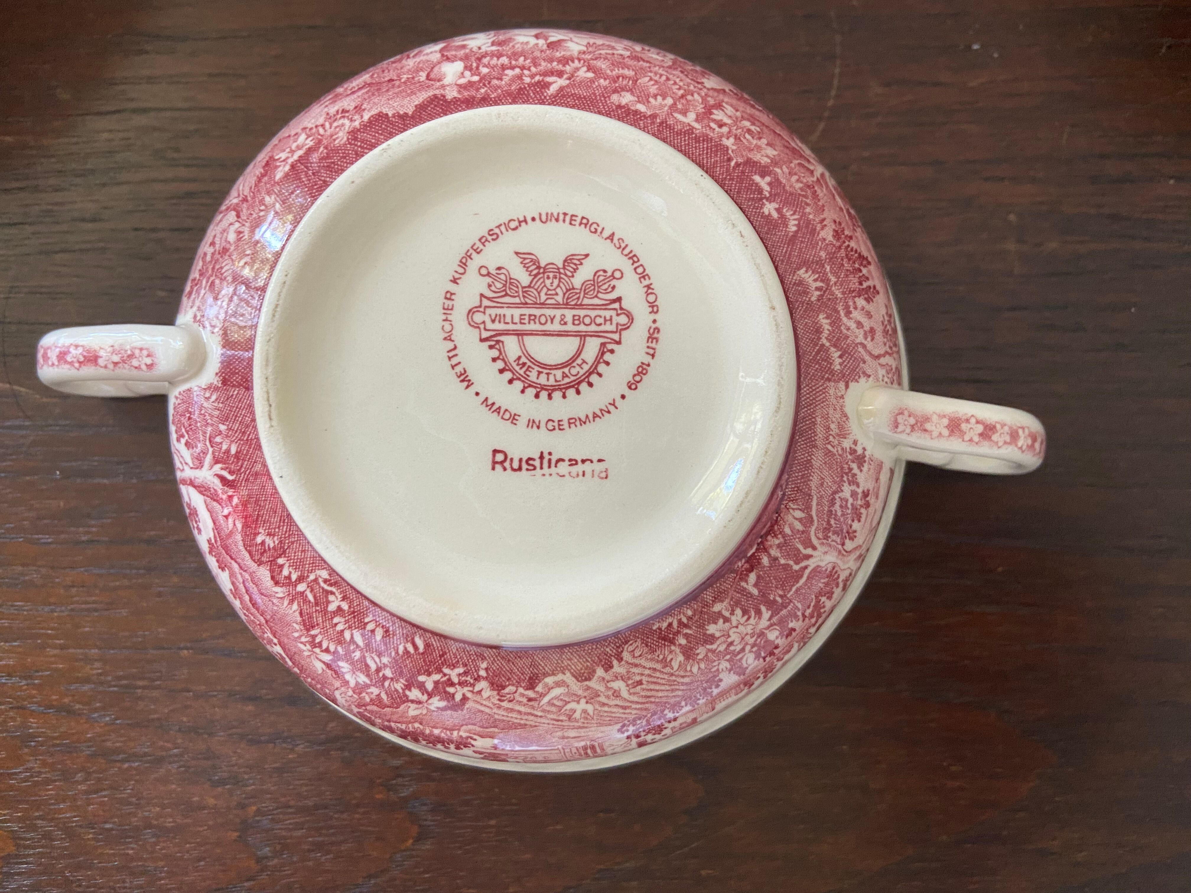 9 Bowls Rusticana Villery & Bosch