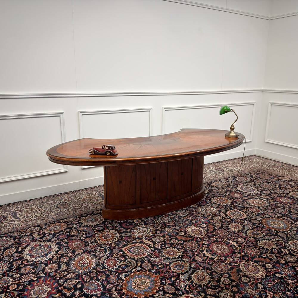 Original Globe Wernicke English Art Deco Desk